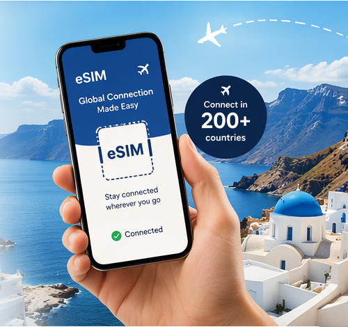 eSIM hero visual